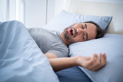 What happens when you have sleep apnea?
