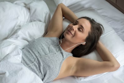 let music carry you into slumber