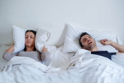 snoring hot air